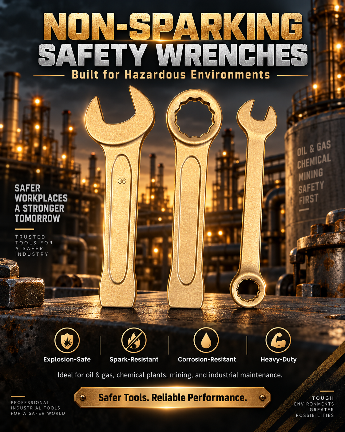 Non-Sparking Wrenches Collection